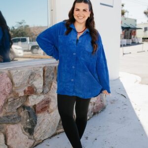 Alternative view of BLACK FRIDAY DEAL: Bright Side Corduroy Jacket In Surf The Web