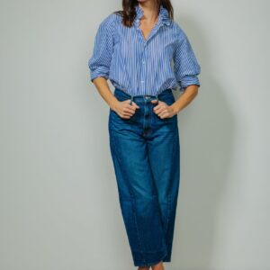 Southern Lover Blue & White Stripe