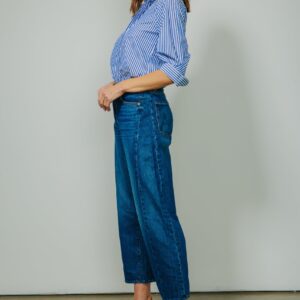 Alternative view of Southern Lover Blue & White Stripe