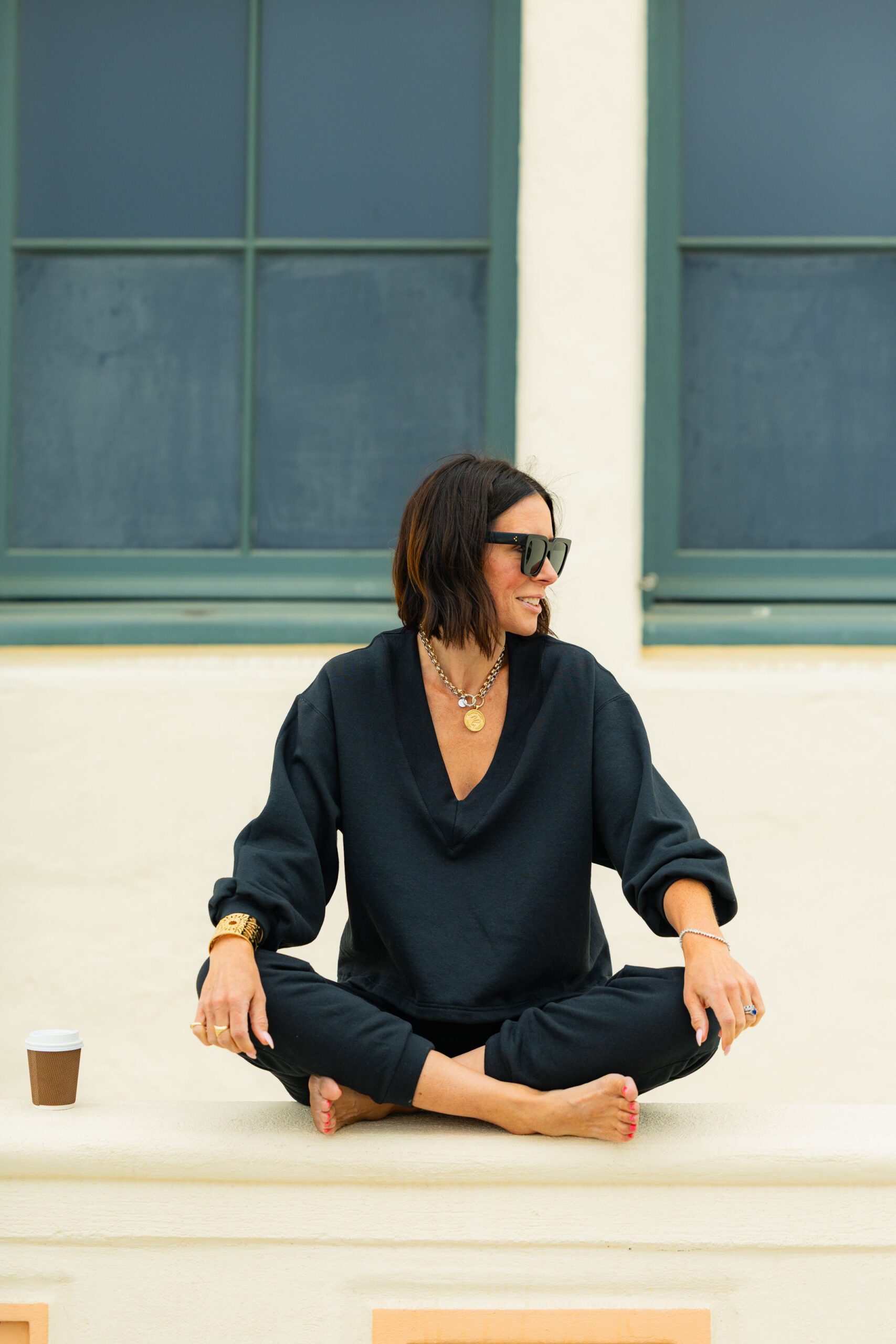 Tucker Sweatpants Black - Image 4