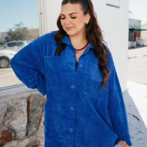 BLACK FRIDAY DEAL: Bright Side Corduroy Jacket In Surf The Web